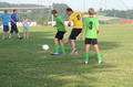 Fußballspiel Eltern gegen Kinder 